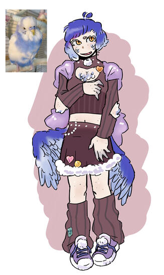 Example of a Half/Full body Piece.